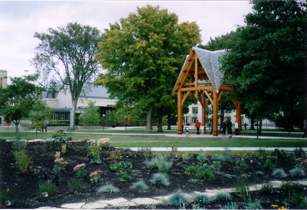 Chime tower on the Quad