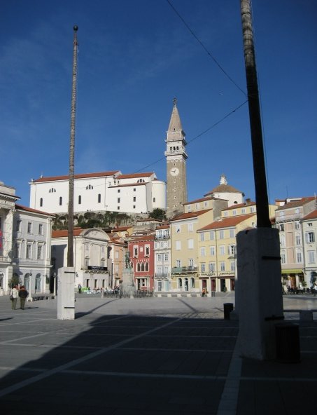 Sara Padula '11 took this photo in January 2009 of the town square in Piran, Slovenia, where her Ethnic Identities in Central Europe J-Term was based. "This was my first extended trip out of the U.S.," she notes.