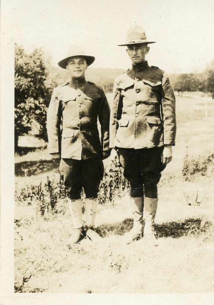 Dan Bergeson '74 writes that he owes a debt of gratitude to his grandpa — Ragnvald Bergeson, pictured here in World War I — for knowing that St. Olaf provided an excellent education and a strong sense of community.